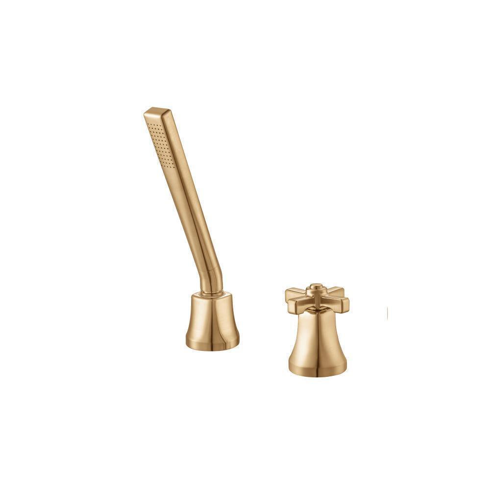 Flusso 270.1280 Deck Diverter With Holder & Hose
