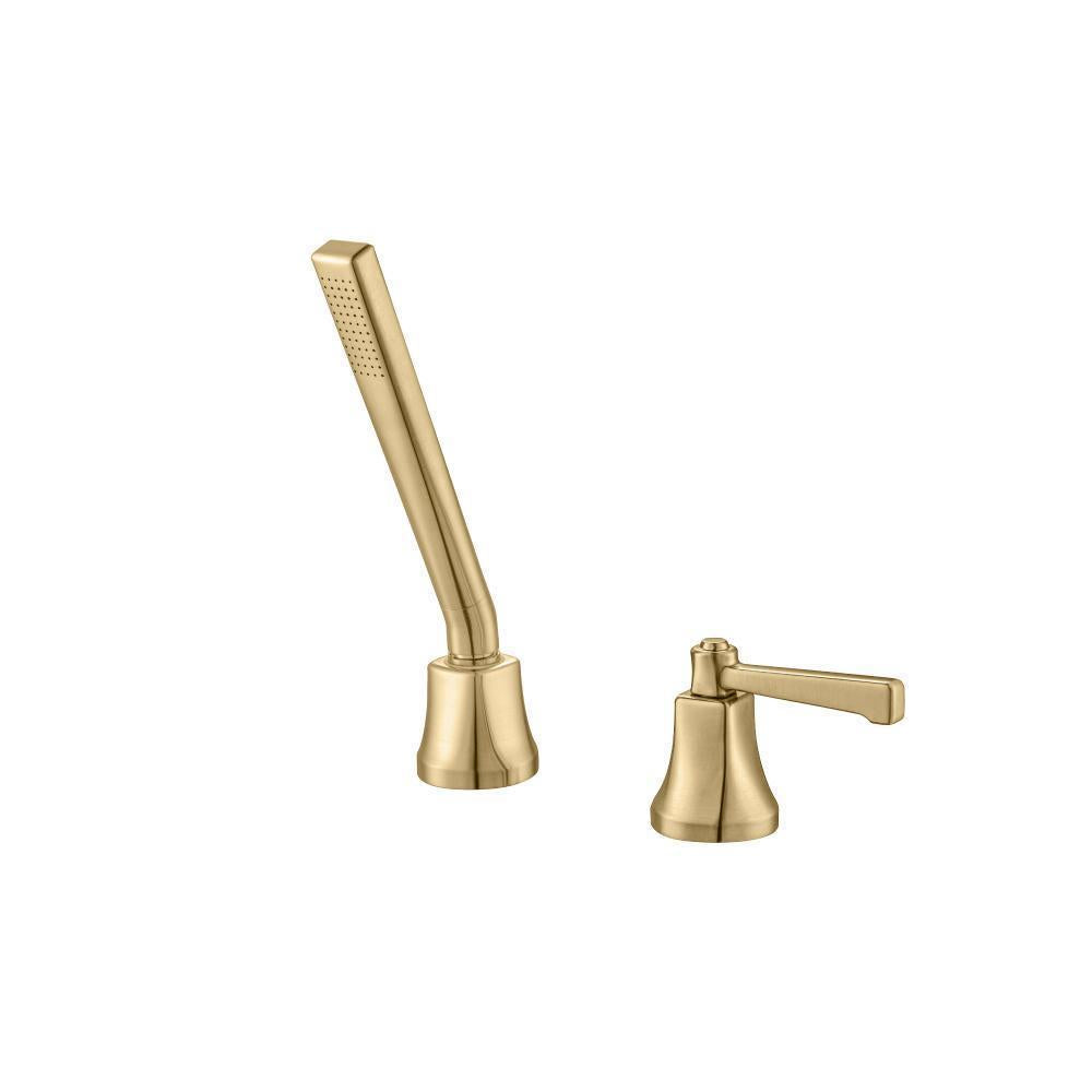 Flusso 270.1281 Deck Diverter With Holder & Hose