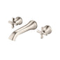 Flusso 270.2450T Trim For Two Handle Wall Mounted Tub Filler