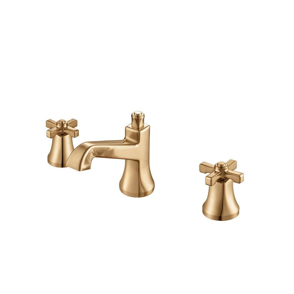 Flusso 270.2000 Three Hole 8" Widespread Two Handle Bathroom Faucet