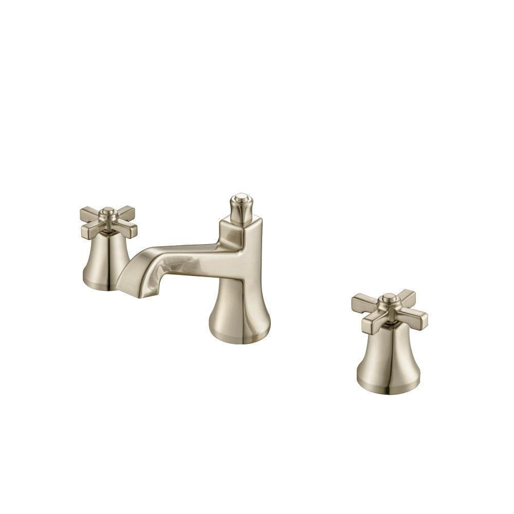 Flusso 270.2000 Three Hole 8" Widespread Two Handle Bathroom Faucet