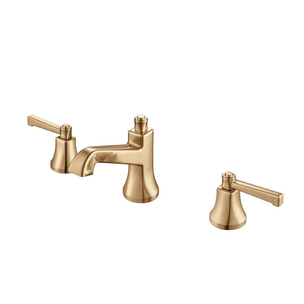 Flusso 270.2001 Three Hole 8" Widespread Two Handle Bathroom Faucet