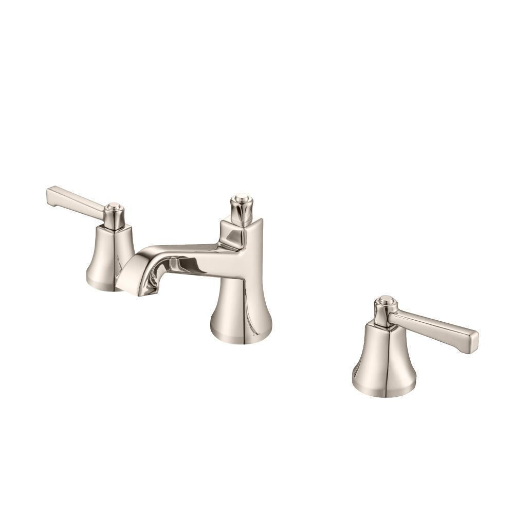 Flusso 270.2001 Three Hole 8" Widespread Two Handle Bathroom Faucet