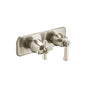 Flusso 270.2717 3/4" Horizontal Thermostatic Shower Valve & Trim - 2 Output