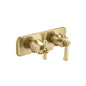 Flusso 270.2705 3/4" Horizontal Thermostatic Shower Valve & Trim - 3 Output