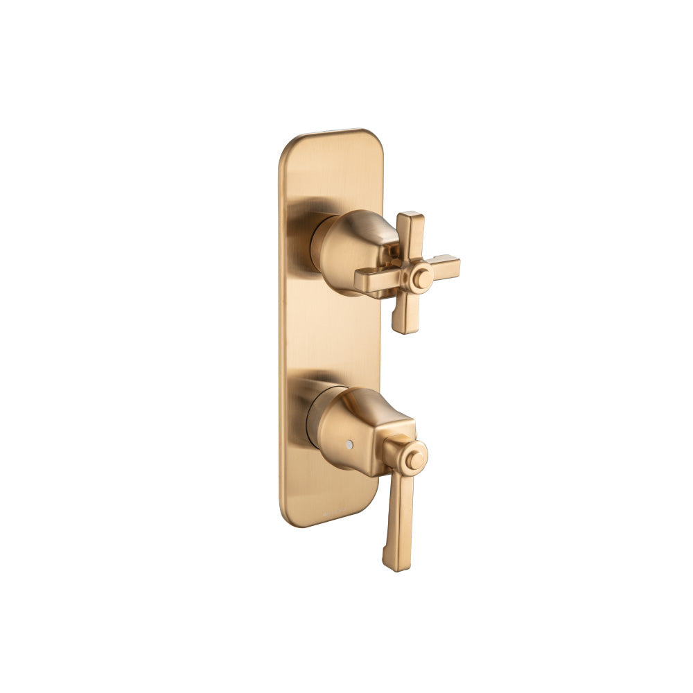 Flusso 270.2720 3/4" Thermostatic Shower Valve & Trim - 1- Output