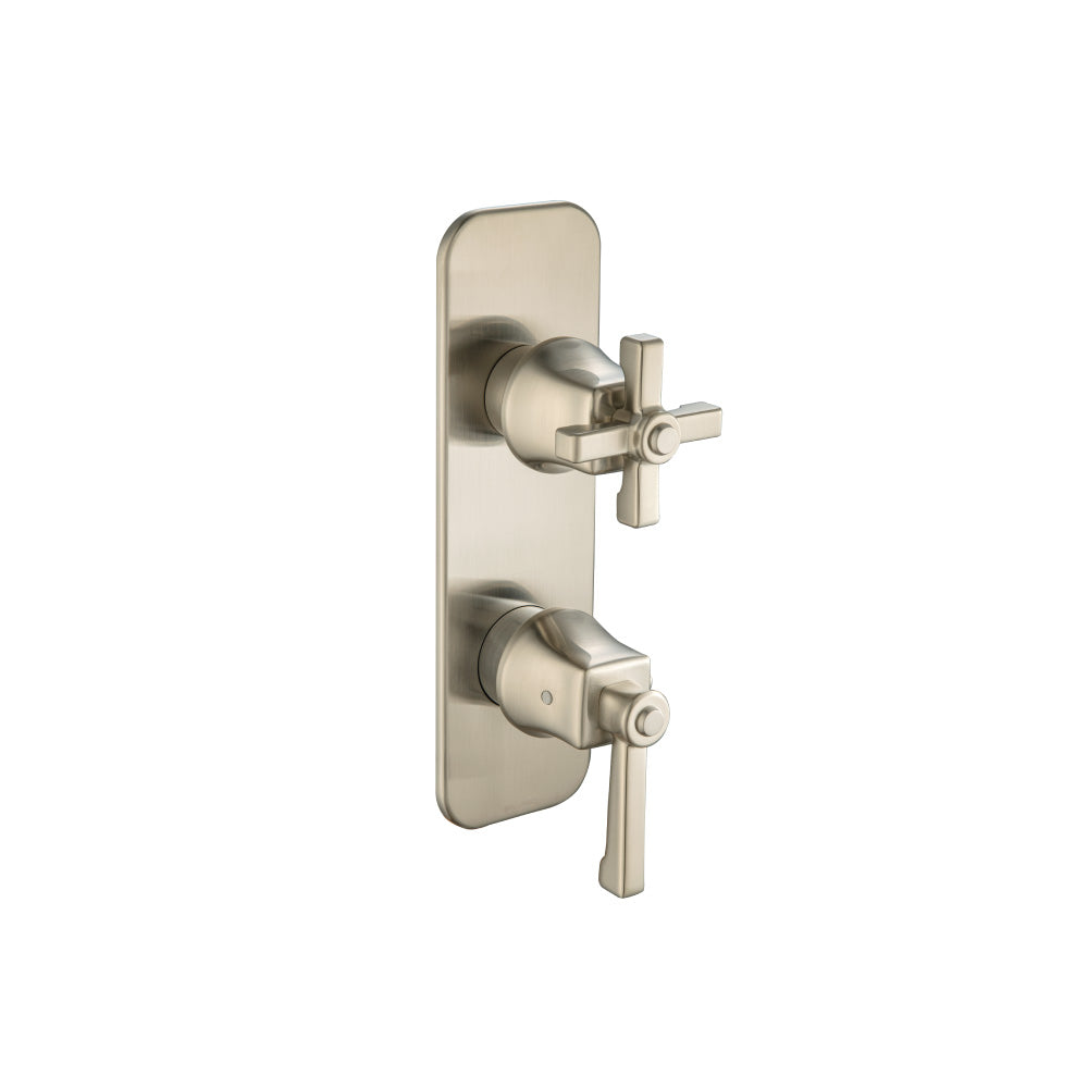 Flusso 270.2780 3/4" Thermostatic Shower Valve & Trim - 3-Output