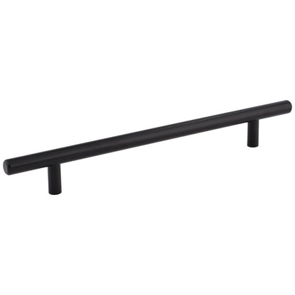 96 mm Center-to-Center Hollow Matte Black Stainless Steel Naples Cabinet Bar Pull