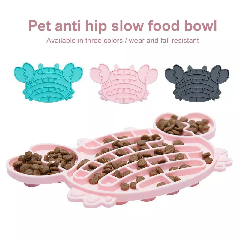 Dog Mat Food Bowls Slow Pet Feeding Bowl Food Safety Silicone Dog | Family Pet