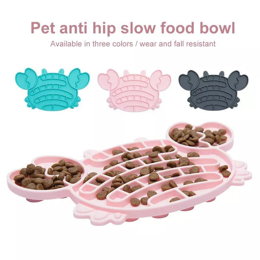 Dog Mat Food Bowls Slow Pet Feeding Bowl Food Safety Silicone Dog | Family Pet