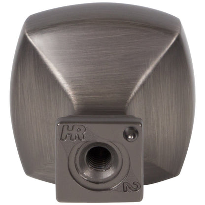 1-1/8" Overall Length Satin Nickel Square Audrey Cabinet Knob