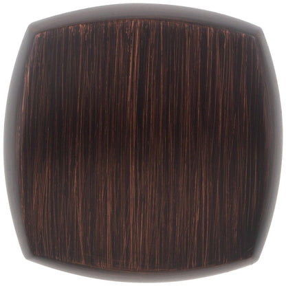 1-1/8" Overall Length Satin Nickel Square Audrey Cabinet Knob