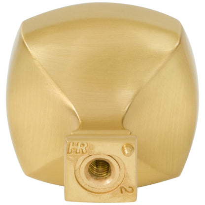 1-1/8" Overall Length Satin Nickel Square Audrey Cabinet Knob
