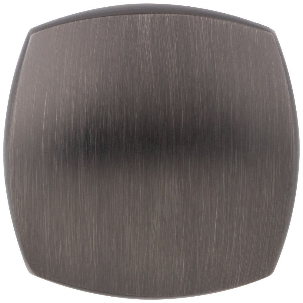 1-1/8" Overall Length Satin Nickel Square Audrey Cabinet Knob