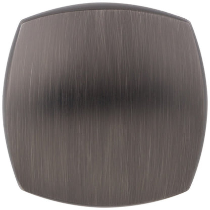 1-1/8" Overall Length Satin Nickel Square Audrey Cabinet Knob
