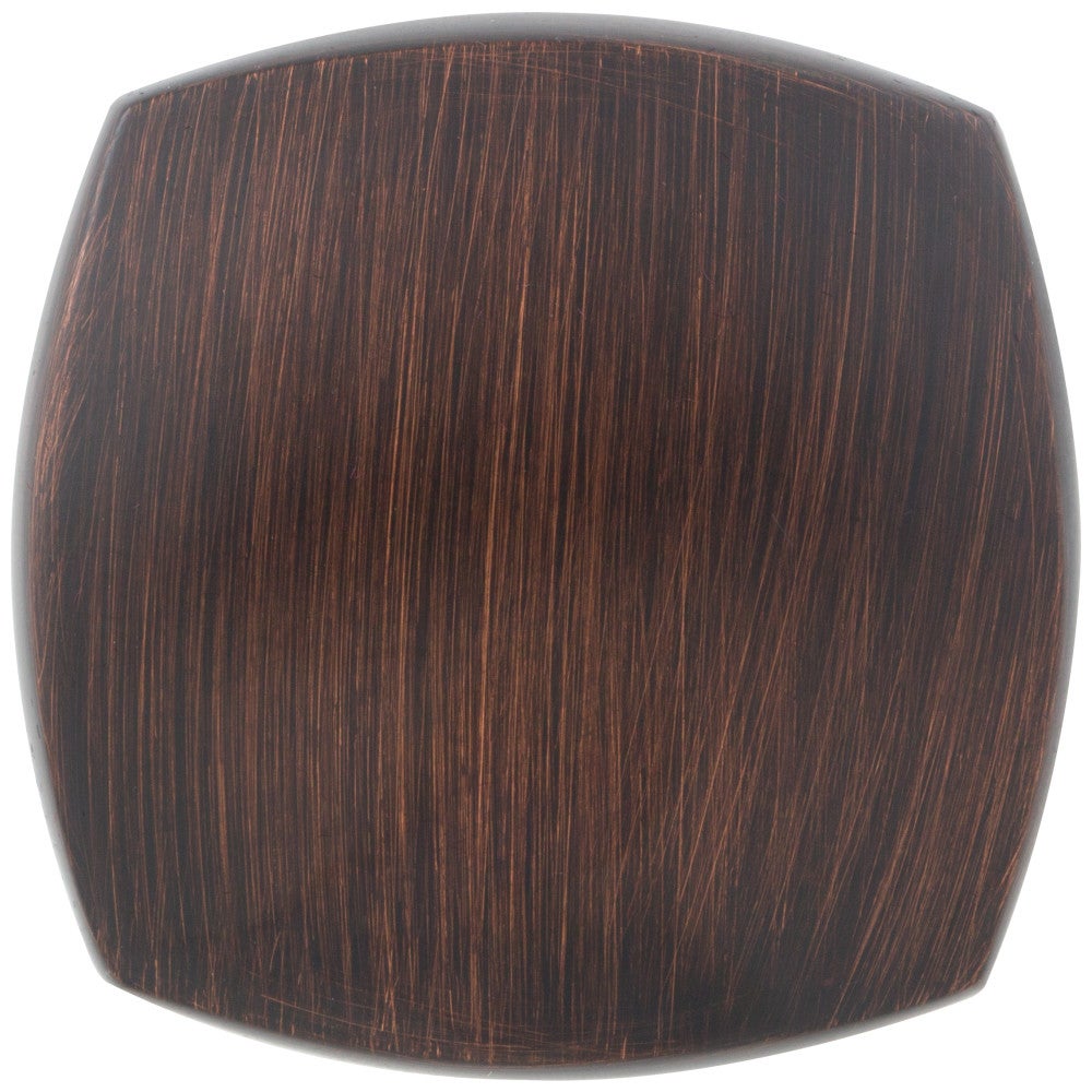 1-1/8" Overall Length Satin Nickel Square Audrey Cabinet Knob