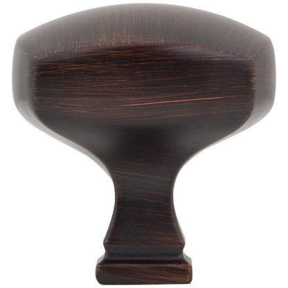 1-1/8" Overall Length Satin Nickel Square Audrey Cabinet Knob