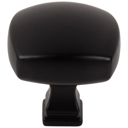 1-1/8" Overall Length Satin Nickel Square Audrey Cabinet Knob