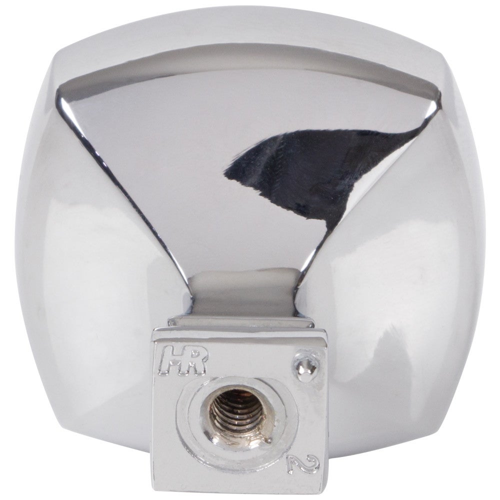 1-1/8" Overall Length Satin Nickel Square Audrey Cabinet Knob