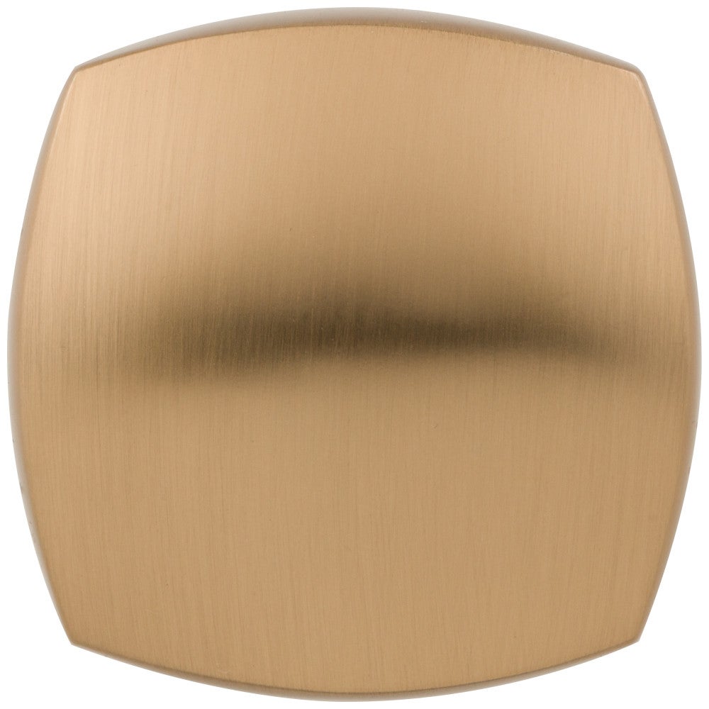 1-1/8" Overall Length Satin Nickel Square Audrey Cabinet Knob