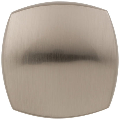 1-1/8" Overall Length Satin Nickel Square Audrey Cabinet Knob