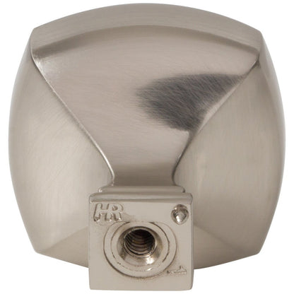 1-1/8" Overall Length Satin Nickel Square Audrey Cabinet Knob
