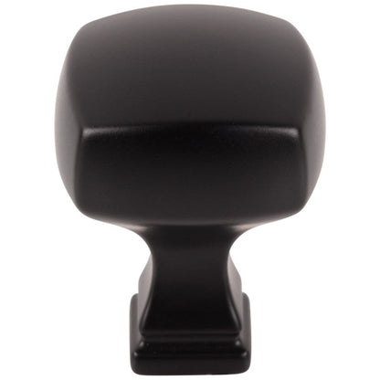 1-1/8" Overall Length Satin Nickel Square Audrey Cabinet Knob