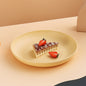 Colorful 9Inch Deep Plates  Set of 2 Durable PP