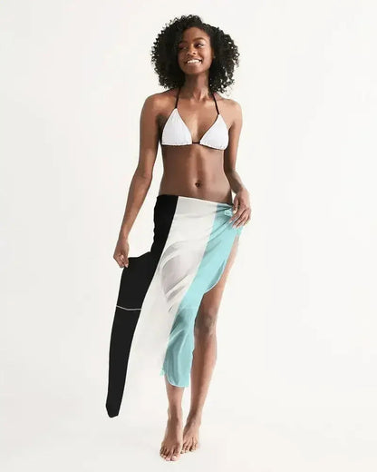Pastel Colorblock Swim Cover Up