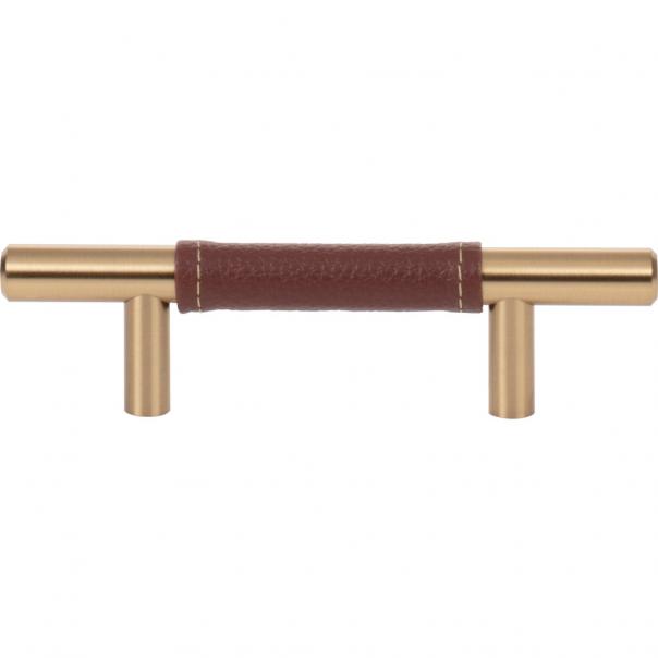 Zanzibar Brown Leather Pull