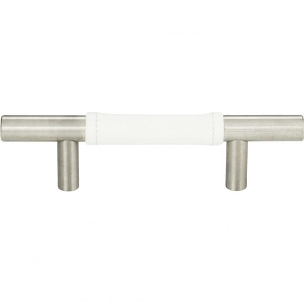 Zanzibar White Leather Pull