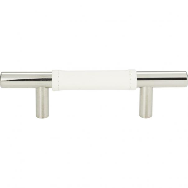 Zanzibar White Leather Pull