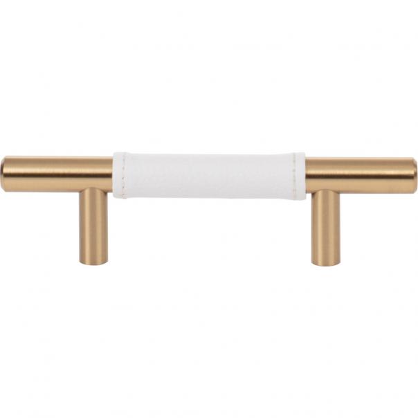 Zanzibar White Leather Pull