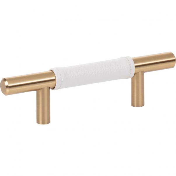 Zanzibar White Leather Pull