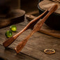 HeatResistant Wooden Food Tong Versatile Kitchen Essential