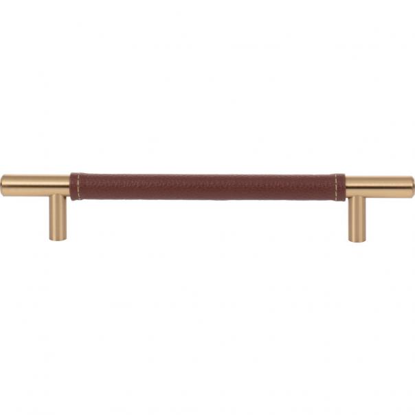 Zanzibar Brown Leather Pull