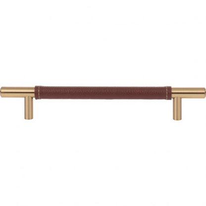 Zanzibar Brown Leather Pull