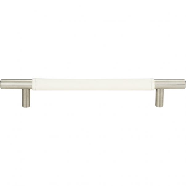 Zanzibar White Leather Pull