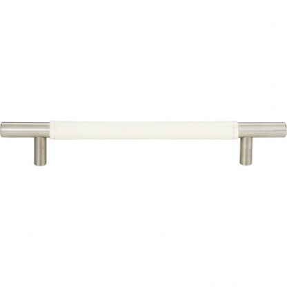 Zanzibar White Leather Pull