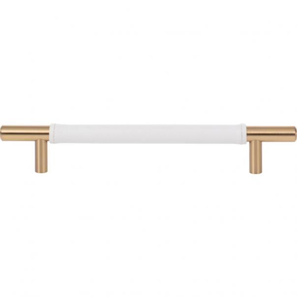 Zanzibar White Leather Pull