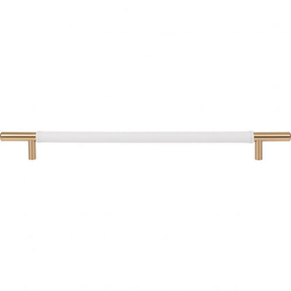 Zanzibar White Leather Pull