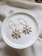 Placed by Grace - Daisy Hoops I Summer Wild Flower Collection