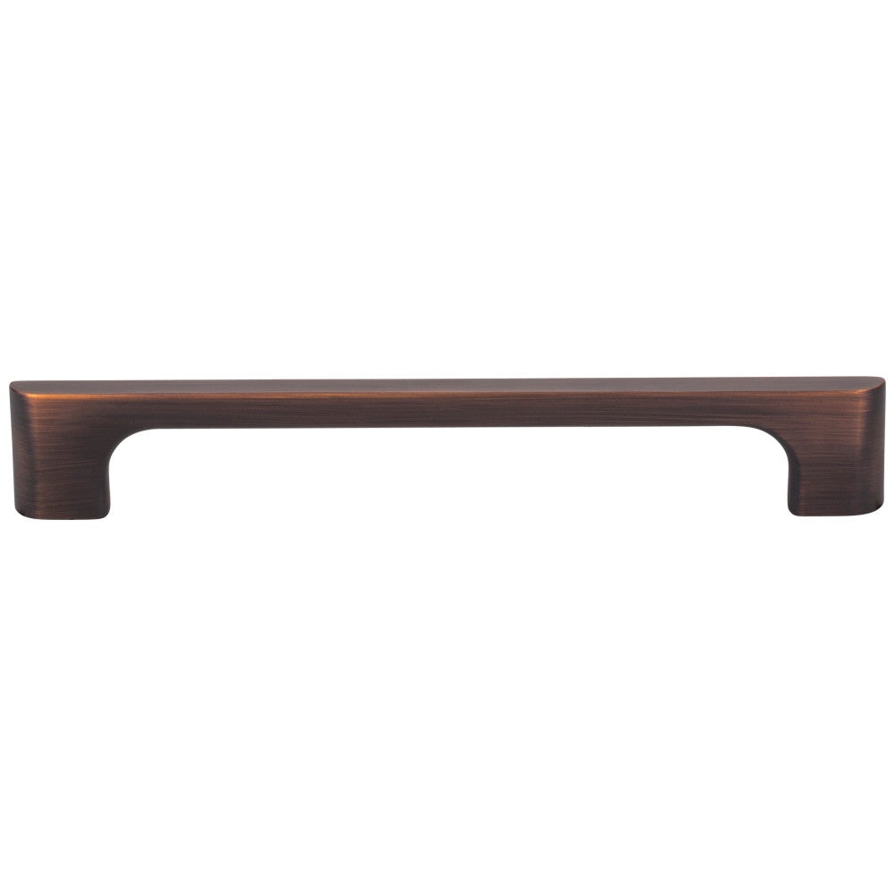 96 mm Center-to-Center Satin Nickel Asymmetrical Leyton Cabinet Pull