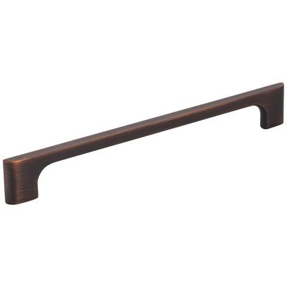 96 mm Center-to-Center Satin Nickel Asymmetrical Leyton Cabinet Pull