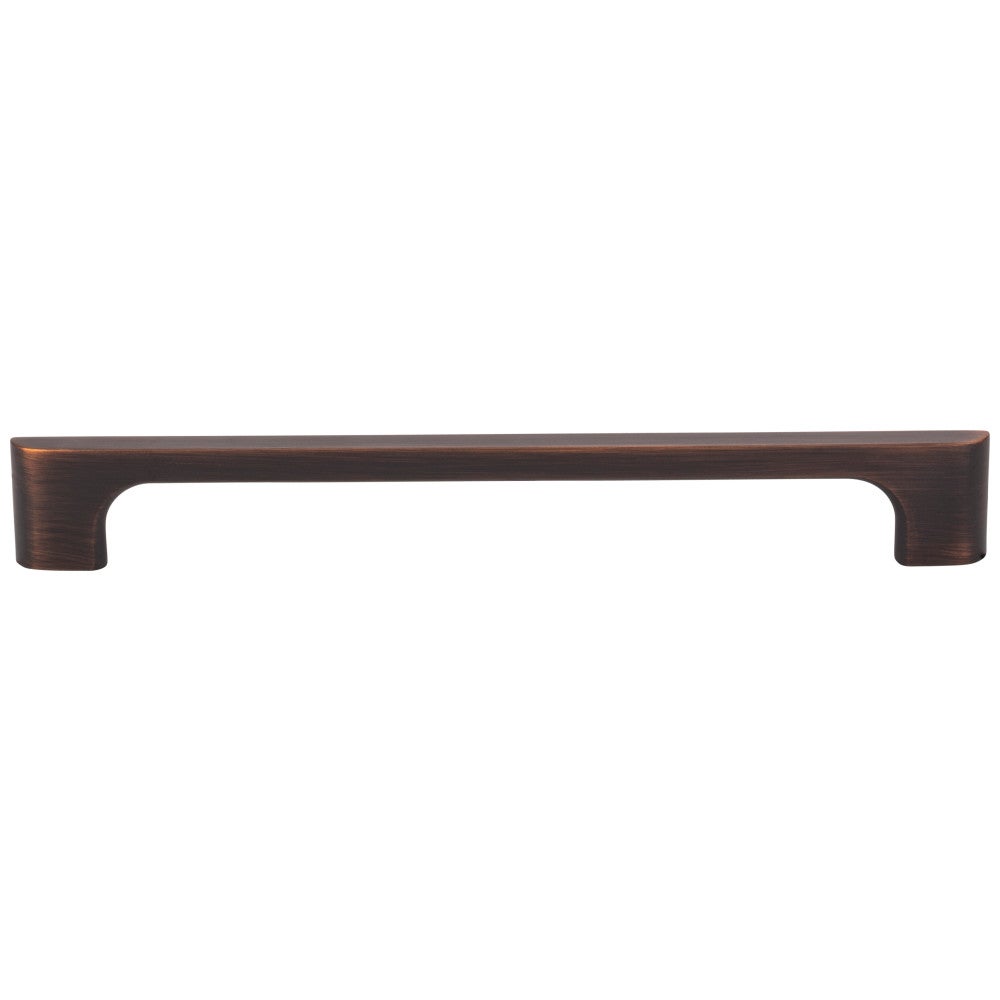 96 mm Center-to-Center Satin Nickel Asymmetrical Leyton Cabinet Pull