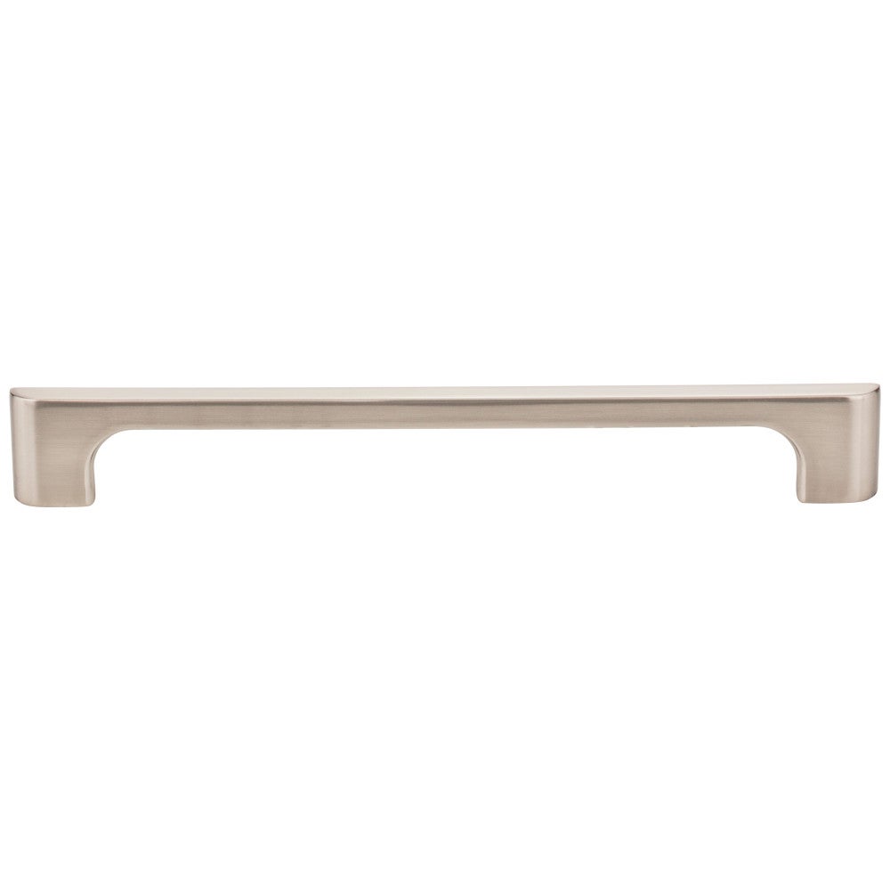 96 mm Center-to-Center Satin Nickel Asymmetrical Leyton Cabinet Pull