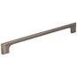 96 mm Center-to-Center Satin Nickel Asymmetrical Leyton Cabinet Pull