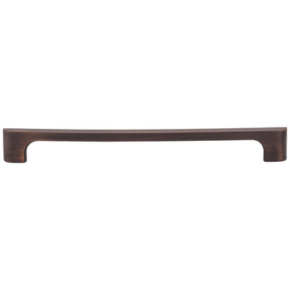 96 mm Center-to-Center Satin Nickel Asymmetrical Leyton Cabinet Pull