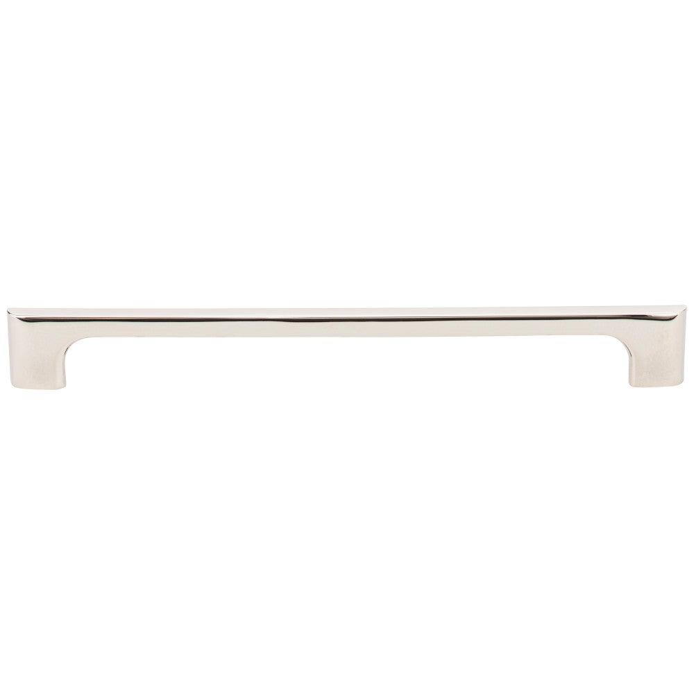 96 mm Center-to-Center Satin Nickel Asymmetrical Leyton Cabinet Pull