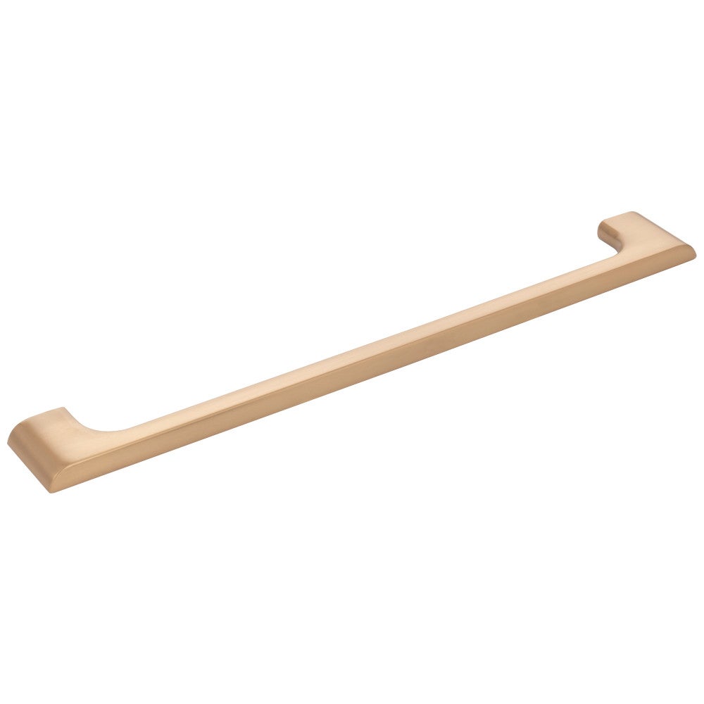 96 mm Center-to-Center Satin Nickel Asymmetrical Leyton Cabinet Pull